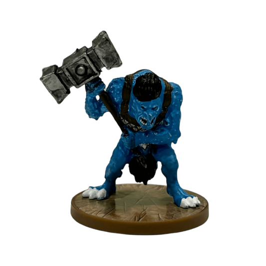 Ice Troll Berserker Prepainted Heroscape Miniature Squad