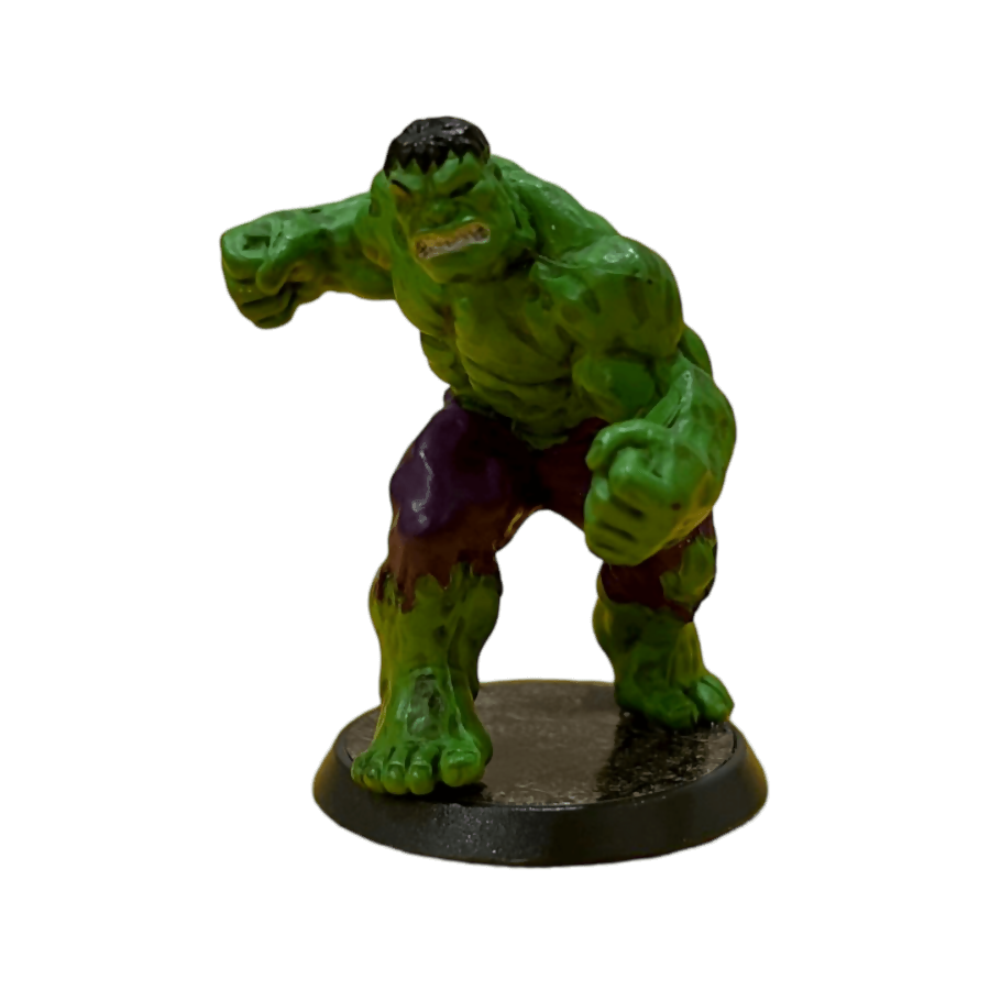 Incredible Hulk Prepainted Miniature From Heroscape Marvel: The Conflict Begins on Wargame Trader