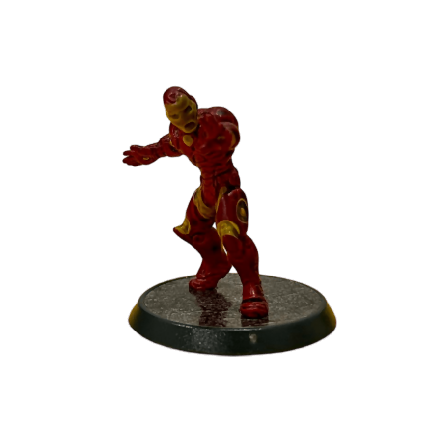 Iron Man Prepainted Miniature From Heroscape Marvel: The Conflict Begins on Wargame Trader