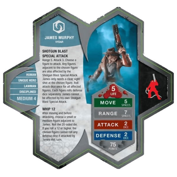 James Murphy Prepainted Heroscape Miniature Army Card