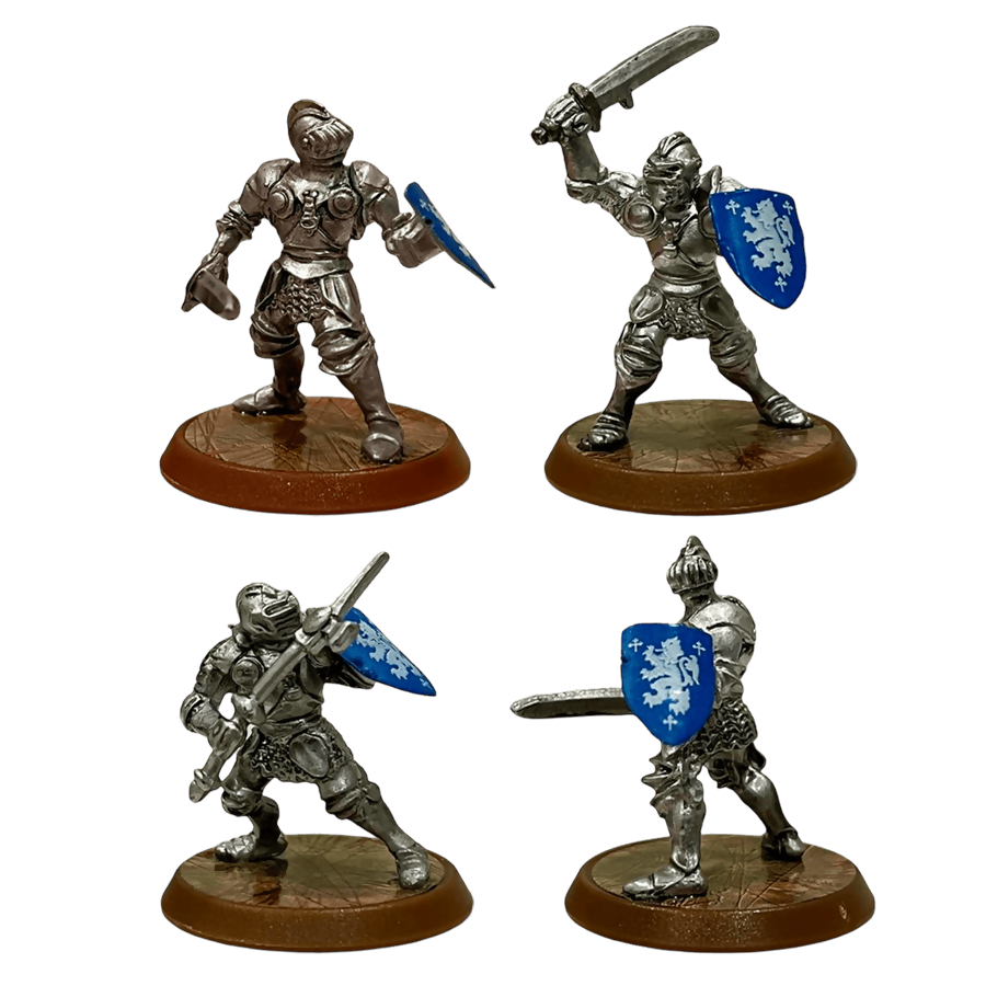 Knights of Weston Prepainted Miniatures From Heroscape Expansion Set: Utgar's Rage