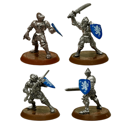 Knights of Weston Prepainted Miniatures From Heroscape Expansion Set: Utgar's Rage