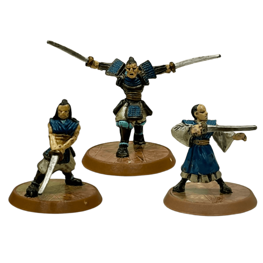 Kozuke Samurai Prepainted Miniatures From Heroscape Expansion Set: Thora's Vengeance (Wave 5) on Wargame Trader