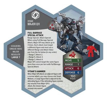 Major Q11 Custom Painted From Heroscape Rising Tide On Wargame Trader