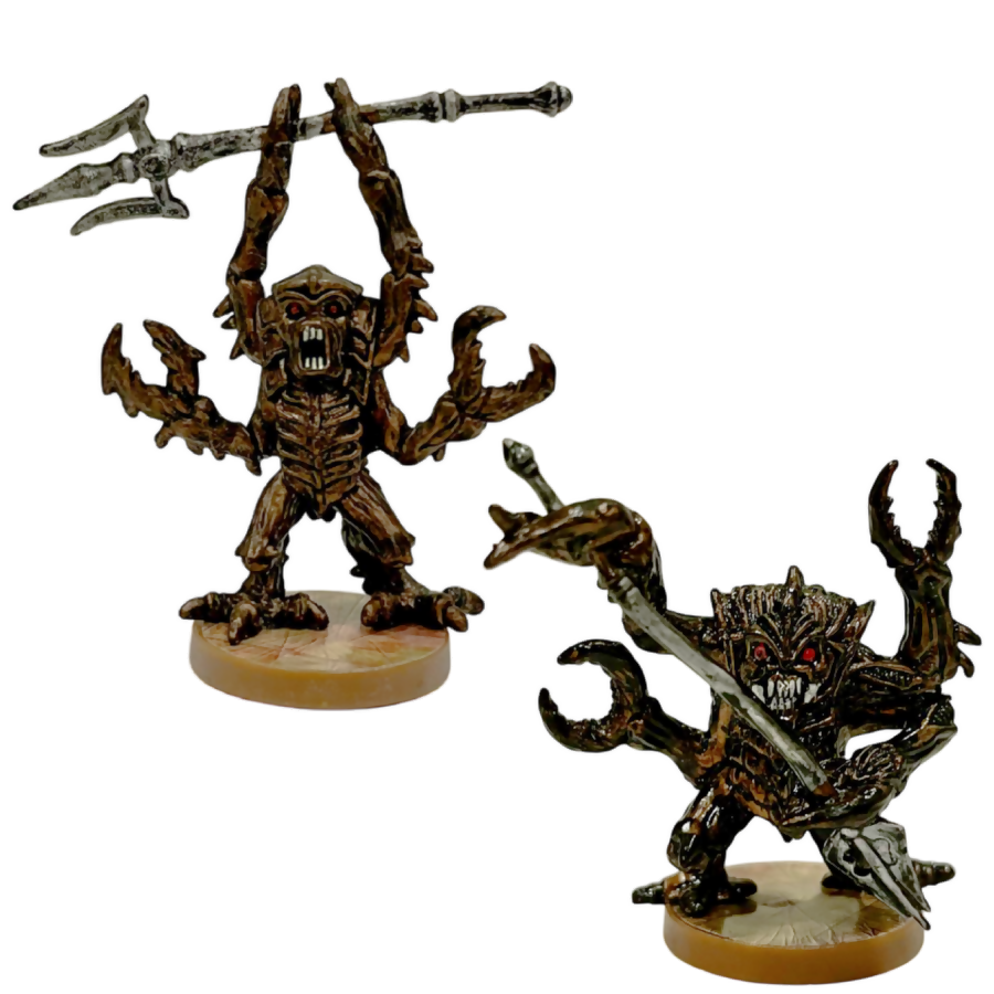 Mezzodemon Warmongers Prepainted Heroscape Miniatures Squad