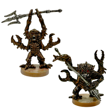 Mezzodemon Warmongers Prepainted Heroscape Miniatures Squad