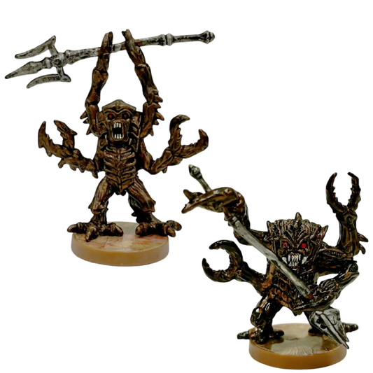 Mezzodemon Warmongers Prepainted Heroscape Miniatures Squad