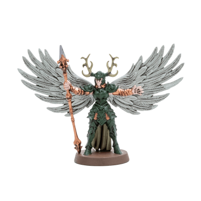 Mielki the Kyrie Warrior Prepainted Miniature From Revna's Rebuke on Wargame Trader