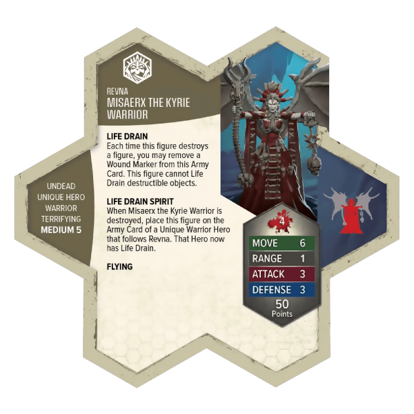 Misaerx the Kyrie Warrior (Prepainted)