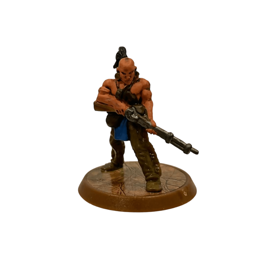 Mohican River Tribe Prepainted Miniature From Heroscape Expansion Set: Blackmoon's Siege