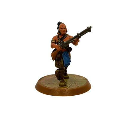 Mohican River Tribe Prepainted Miniature From Heroscape Expansion Set: Blackmoon's Siege