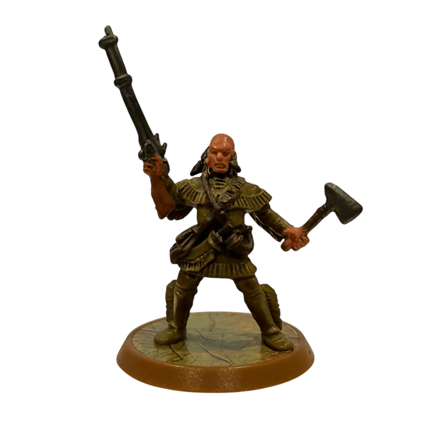 Mohican River Tribe Prepainted Miniature From Heroscape Expansion Set: Blackmoon's Siege
