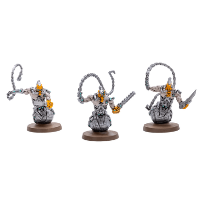 Necrotech Wraithriders Prepainted Miniatures From Heroscape: Revna's Rebuke on Wargame Trader