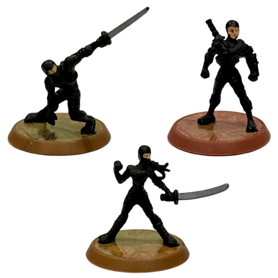 Ninjas of the Northern Wind Prepainted Miniatures From Heroscape Expansion Set: Thora's Vengeance (Wave 5)