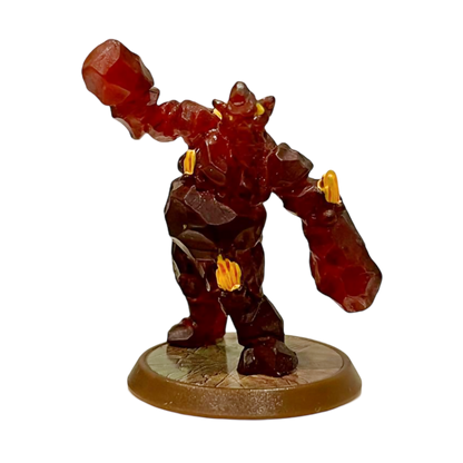 Obsidian Guards Prepainted Miniature From Heroscape Expansion Set: Volcarren Wasteland (Wave 2.5) on Wargame Trader