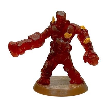 Obsidian Guards Prepainted Miniature From Heroscape Expansion Set: Volcarren Wasteland (Wave 2.5) on Wargame Trader