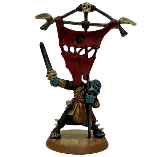 Ornak (Utgar's Flag Bearer) Prepainted Miniature From Heroscape Expansion Set: Crest of the Valkyrie (Wave 5.5) on Wargame Trader