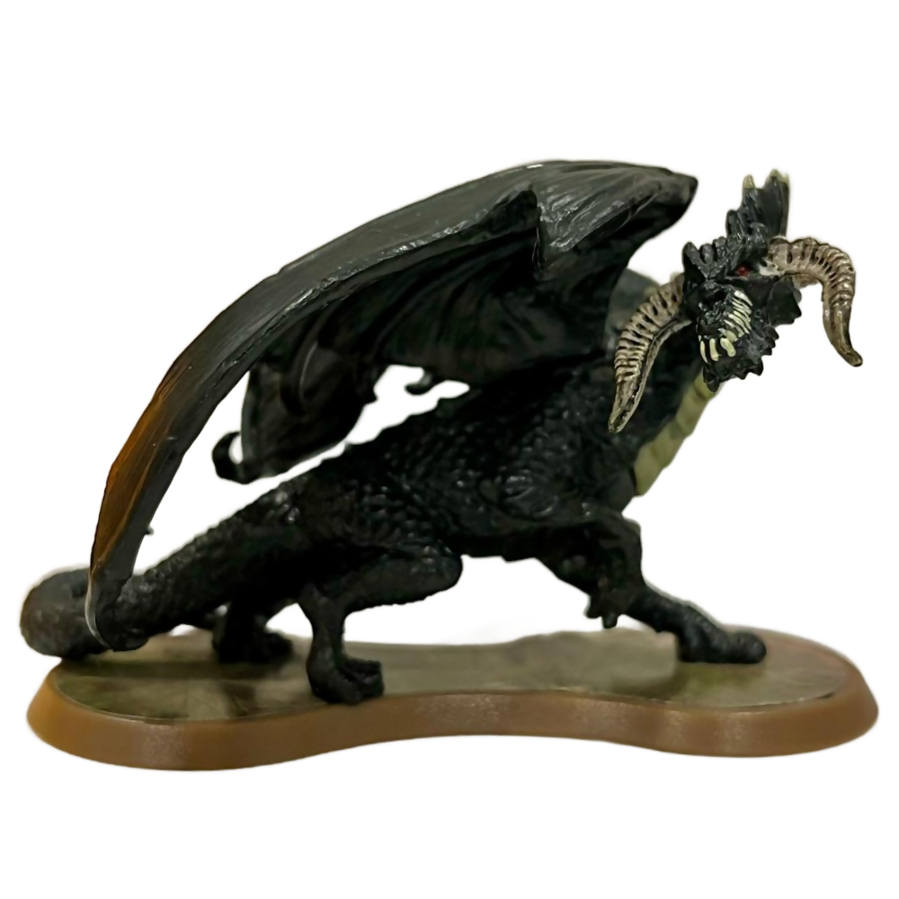 Othkurik The Black Dragon Prepainted Miniature From Heroscape Master Set: Battle for the Underdark