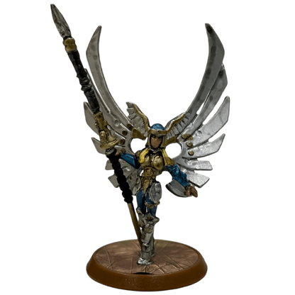 Raelin the Kyrie Warrior Prepainted Miniature From Heroscape Master Set: Swarm Of The Marro on Wargame Trader