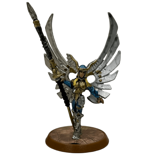Raelin the Kyrie Warrior Prepainted Miniature From Heroscape Master Set: Swarm Of The Marro on Wargame Trader