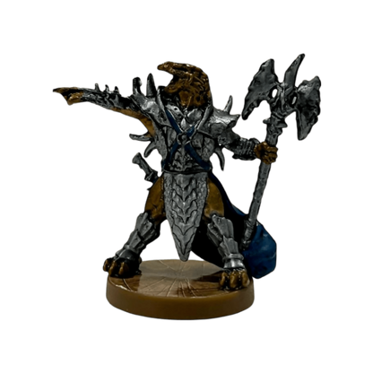 Rhogar Dragonspine Prepainted Miniature From Heroscape Expansion Set: Warriors of Eberron (Wave D2) on Wargame Trader