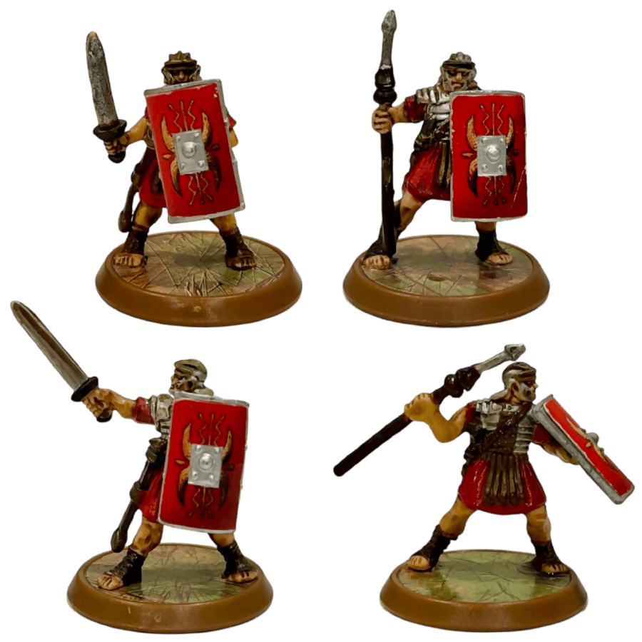 Roman Legionnaires Prepainted Miniatures From Heroscape Expansion Set: Mallidon's Prophecy (Wave 1) on Wargame Trader