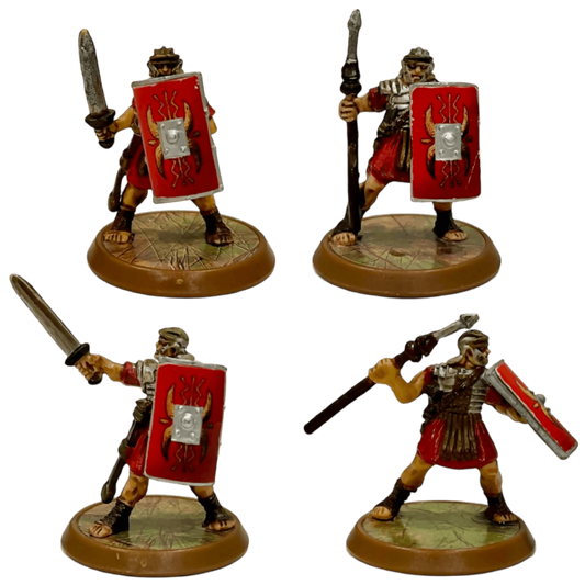 Roman Legionnaires Prepainted Miniatures From Heroscape Expansion Set: Mallidon's Prophecy (Wave 1) on Wargame Trader
