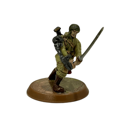 Sgt. Drake Alexander Prepainted Miniature From Heroscape Master Set: Swarm Of The Marro on Wargame Trader