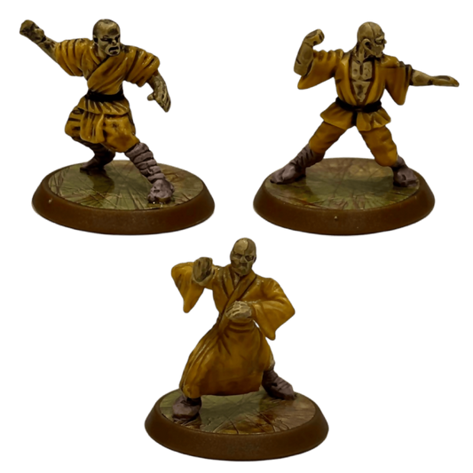 Shaolin Monks Prepainted Miniatures From Heroscape Expansion Set: Jandar's Oath (Wave 3) on Wargame Trader
