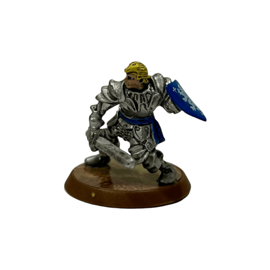 Sir Denrick Prepainted Miniature From Heroscape Expansion Set: Utgar's Rage (Wave 2) on Wargame Trader