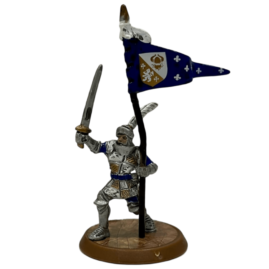 Sir Gilbert (Jandar's Flag Bearer) Prepainted Miniature From Heroscape Expansion Set: Crest of the Valkyrie (Wave 5.5) on Wargame Trader