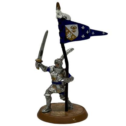 Sir Gilbert (Jandar's Flag Bearer) Prepainted Miniature From Heroscape Expansion Set: Crest of the Valkyrie (Wave 5.5) on Wargame Trader