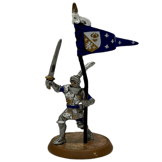 Sir Gilbert (Jandar's Flag Bearer) Prepainted Miniature From Heroscape Expansion Set: Crest of the Valkyrie (Wave 5.5) on Wargame Trader