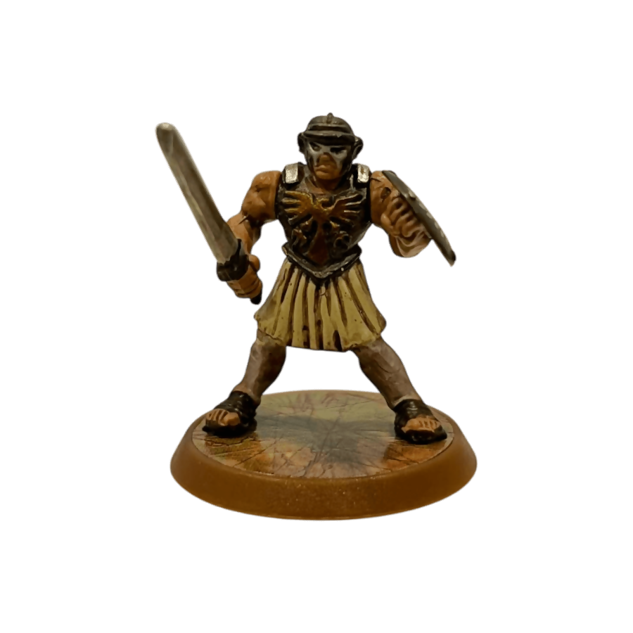 Spartacus Prepainted Miniature From Heroscape Expansion Set: Thora's Vengeance (Wave 5)
