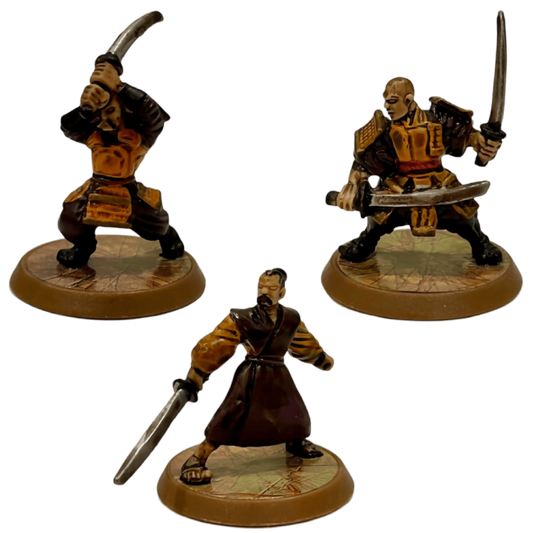 Tagawa Samurai prepainted heroscape miniatures on Wargame Trader