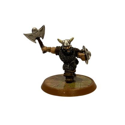 The Axegrinders of Burning Forge Prepainted Miniature From Heroscape Expansion Set: Blackmoon's Siege (Wave 9)