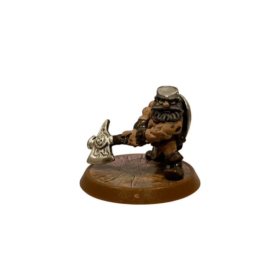 The Axegrinders of Burning Forge Prepainted Miniature From Heroscape Expansion Set: Blackmoon's Siege (Wave 9)
