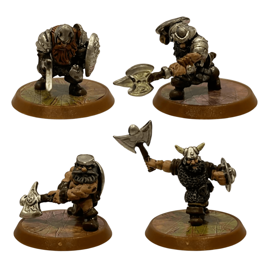 The Axegrinders of Burning Forge Prepainted Miniatures From Heroscape Expansion Set: Blackmoon's Siege (Wave 9)