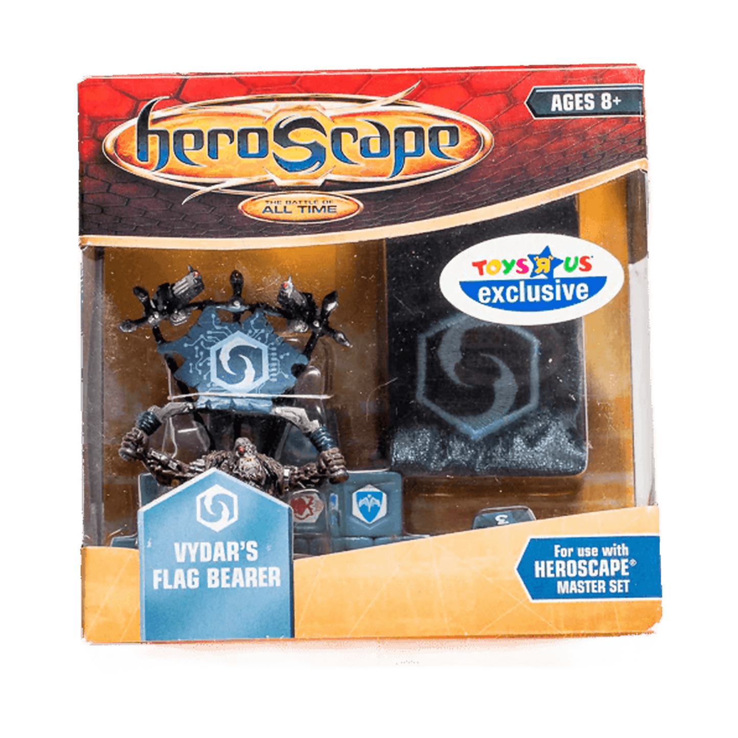 Vydars Flag Bearer Unpainted New in Box Heroscape Miniature