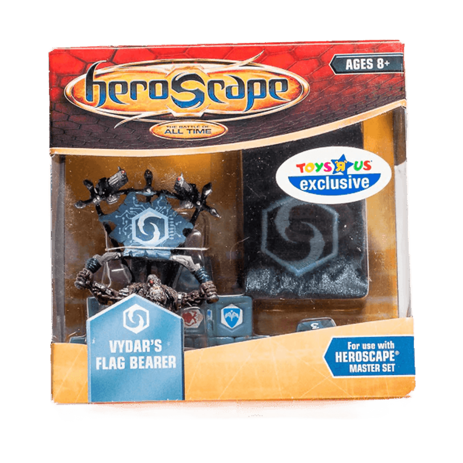 Vydars Flag Bearer Unpainted New in Box Heroscape Miniature