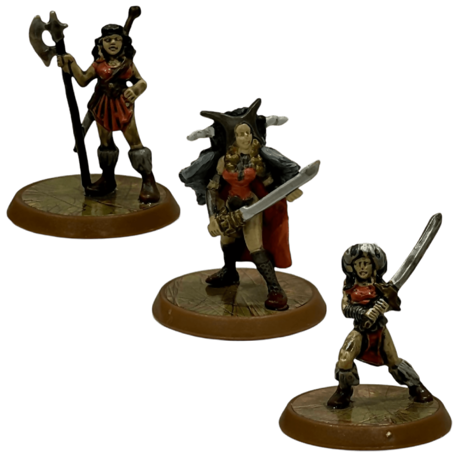 Warriors of Ashra Prepainted Miniatures From Heroscape Expansion Set: Thora's Vengeance (Wave 5) on Wargame Trader