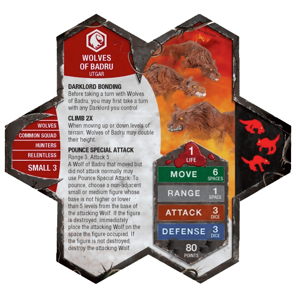 Wolves of Badru (Prepainted)