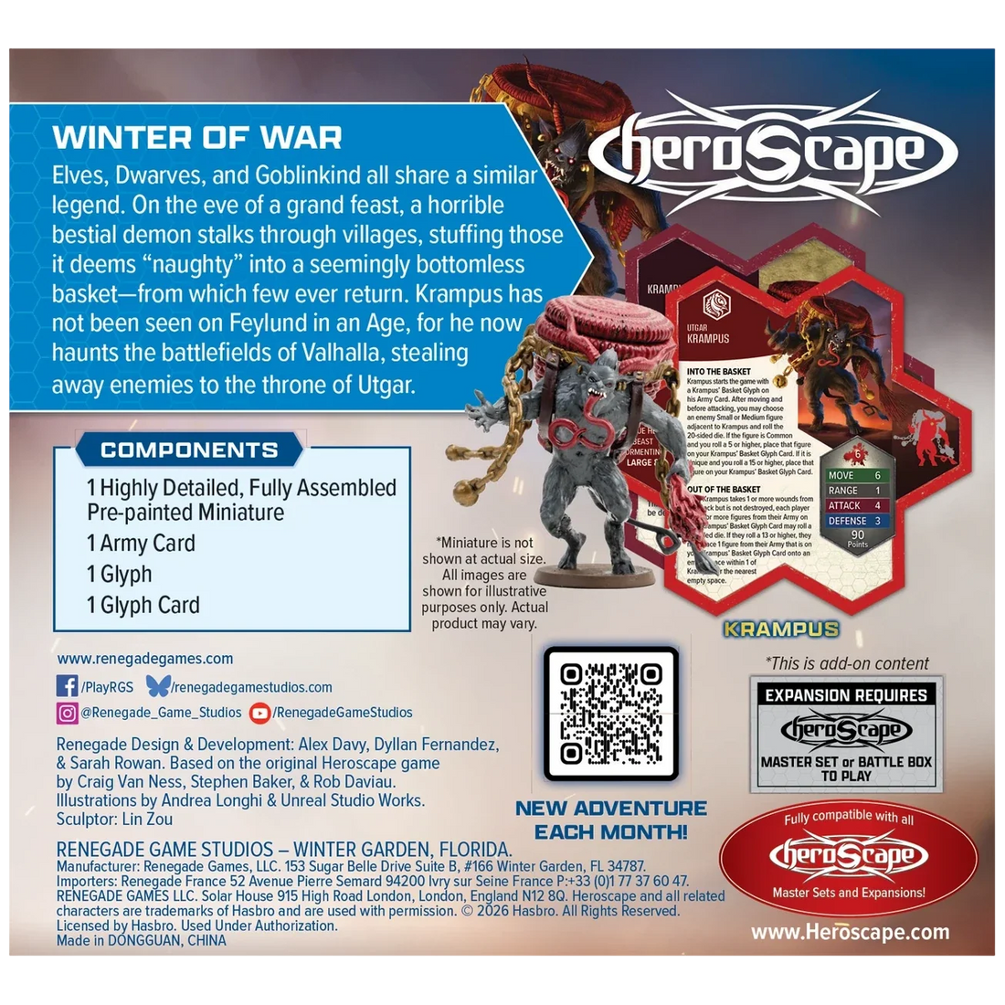 Krampus Army Expansion (Unpainted) (New in Box)