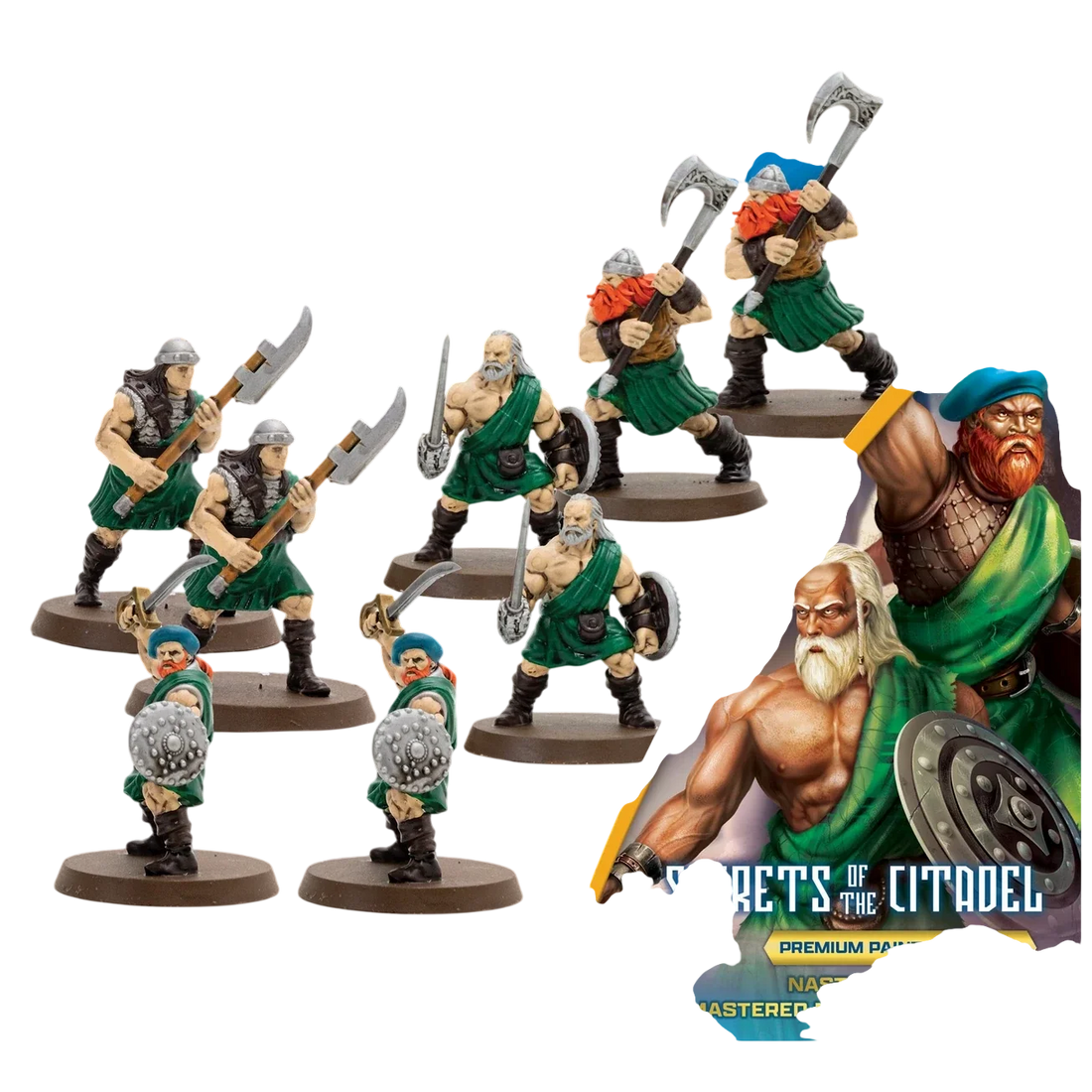 MacDirk Warriors (Remastered) Army Expansion (Prepainted) (New in Box)
