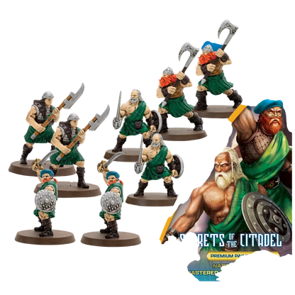 MacDirk Warriors (Remastered) Army Expansion (Prepainted) (New in Box)