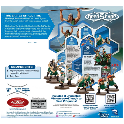 MacDirk Warriors (Remastered) Army Expansion (Unpainted) (New in Box)