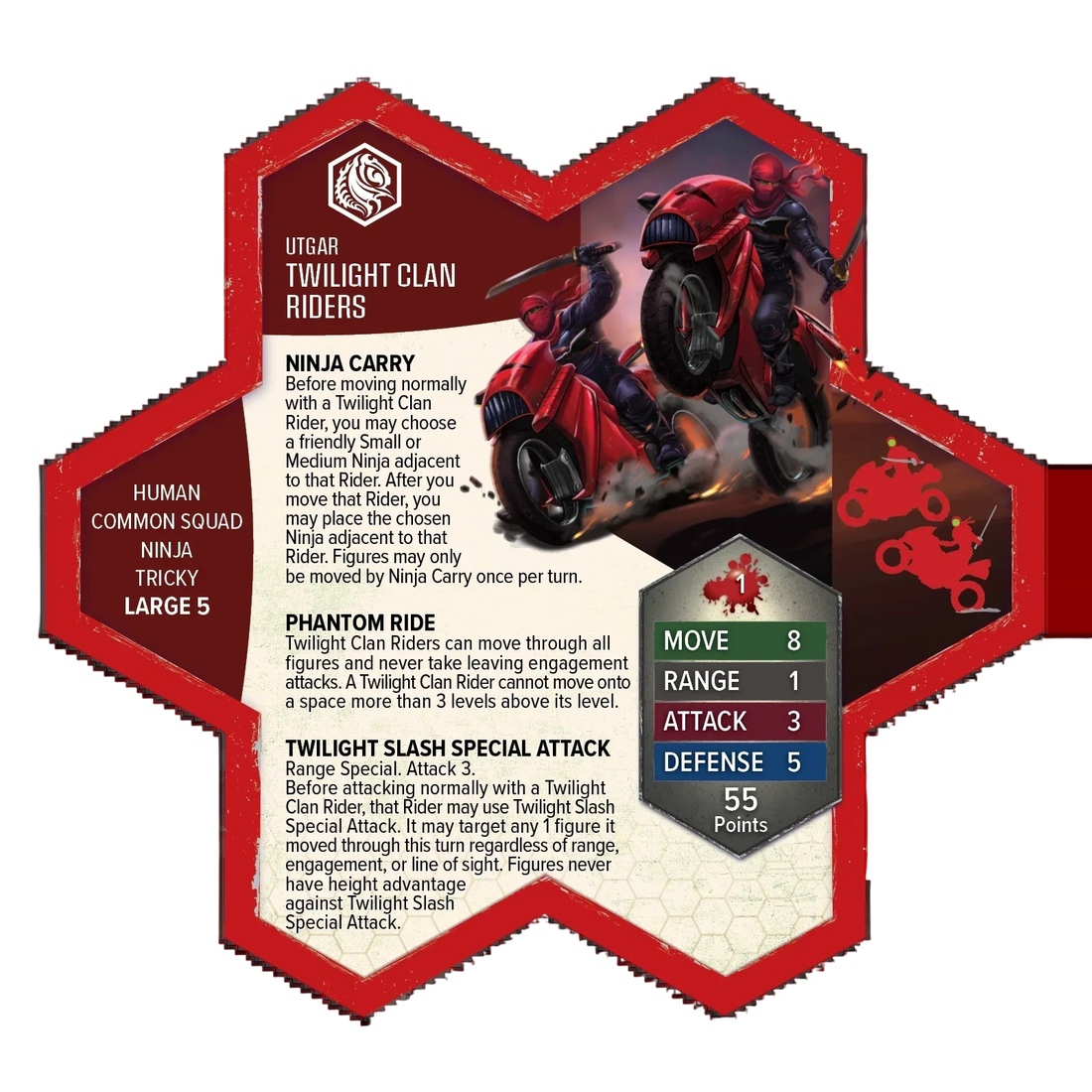 Twilight Clan Riders (Prepainted)