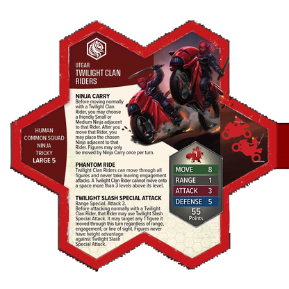 Twilight Clan Riders (Unpainted)