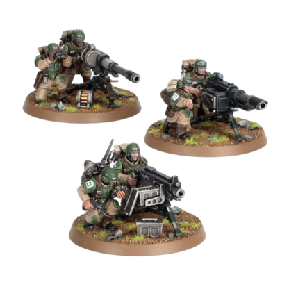 Games Workshop Warhammer 40K: Astra Militarum - Cadian Heavy Weapons Squad 47-19