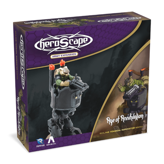 Imperator Kayne Army Expansion Prepainted New in Box From Heroscape Boiling Tension: